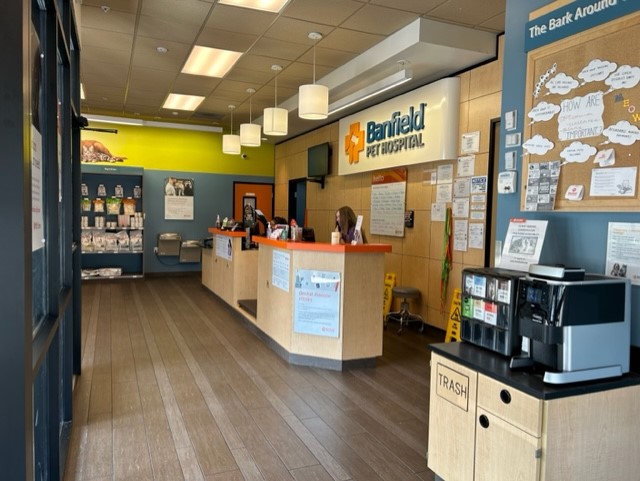 The BanfieldDavie-Pine Island front waiting area