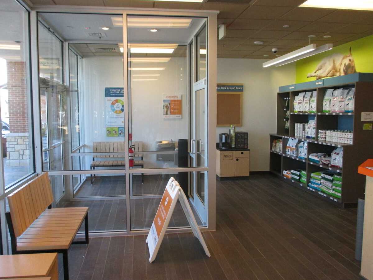 The Banfield - Flower Mound TC front area and supply shelves