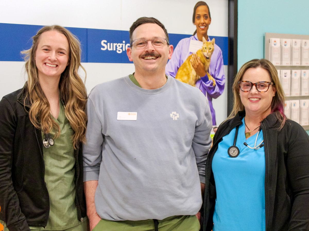 Smiling associates at Banfield Pet Hospital - Meridian
