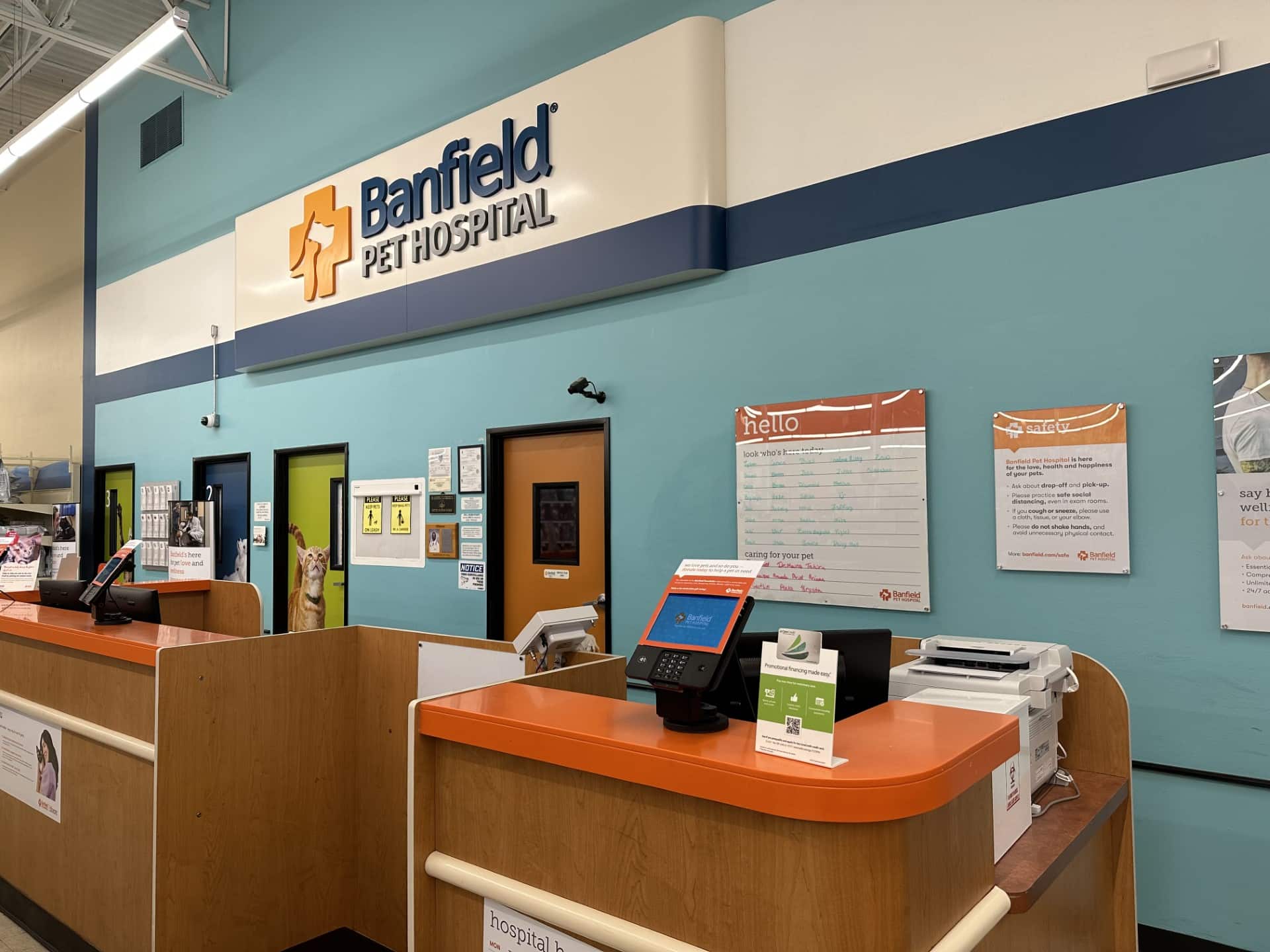 An angle of the Westbank lobby